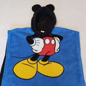 Disney Mickey Mouse Hooded Poncho
